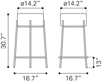 Blanche Barstools 2 pc