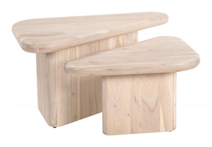 Navidic Coffee Table Set Natural