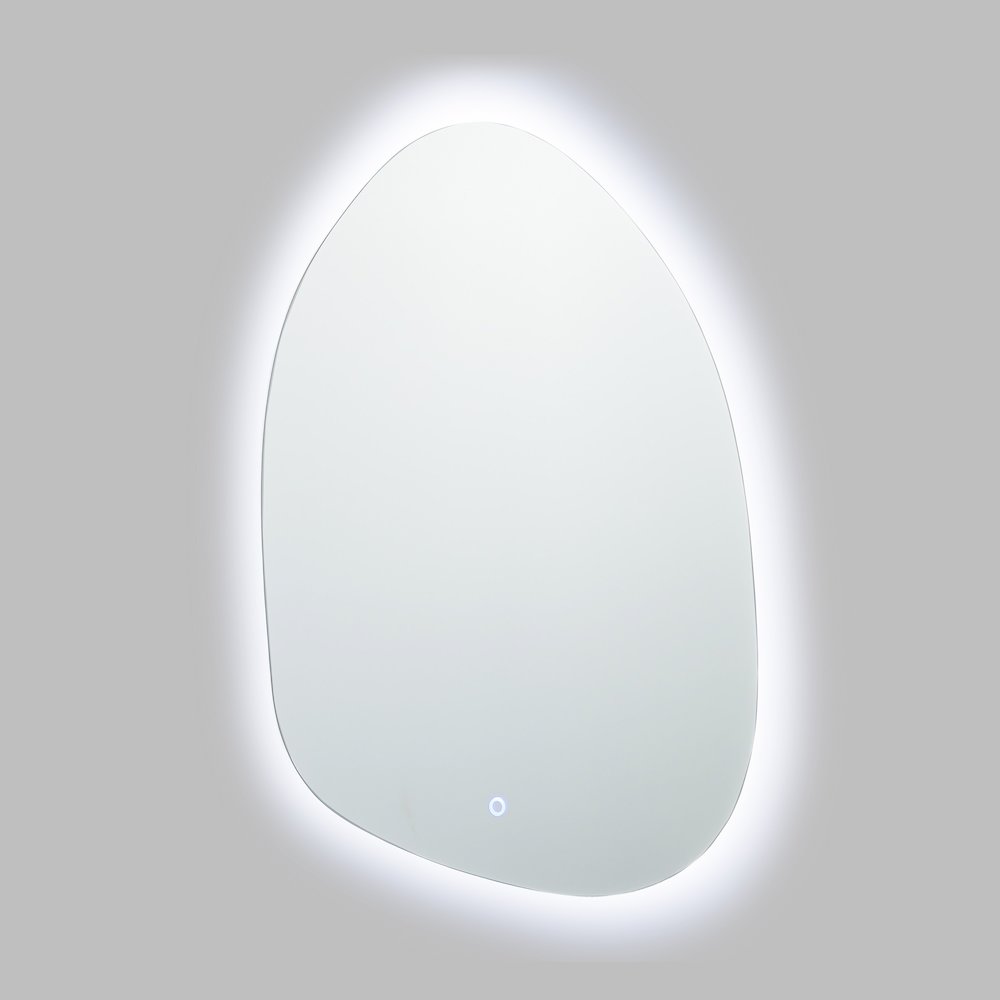 Asymmetrical Mirror with Lights