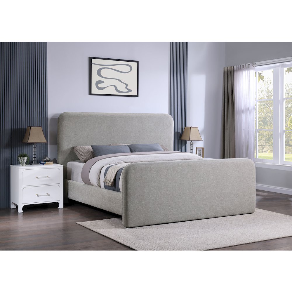 Wren Upholstered Panel Bed