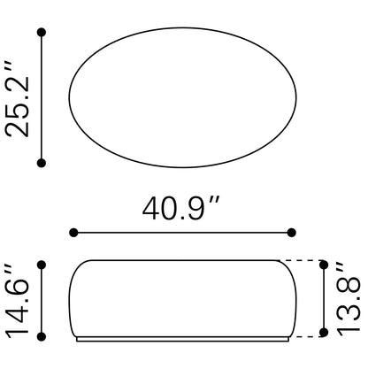 Amber Ottoman