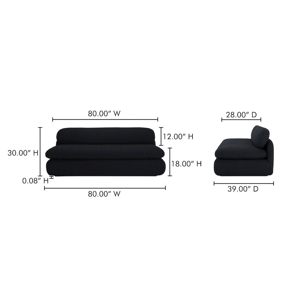 Scout Sofa Black