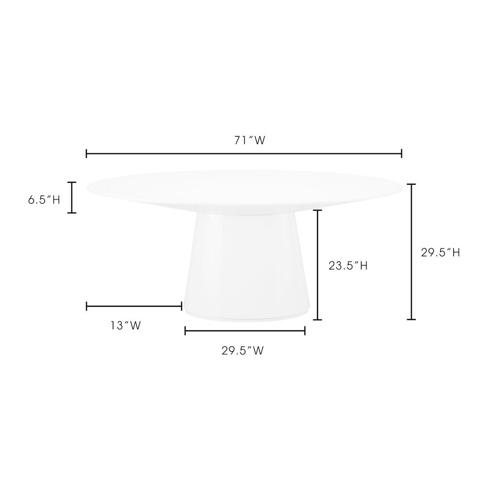 Otago Oval Dining Table