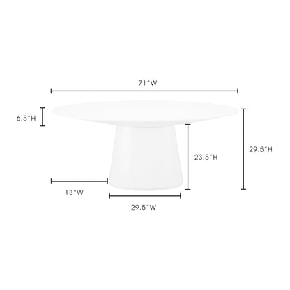 Otago Oval Dining Table