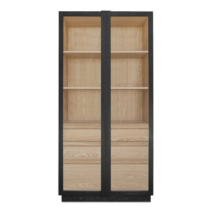 Charlotte Tall Cabinet Black