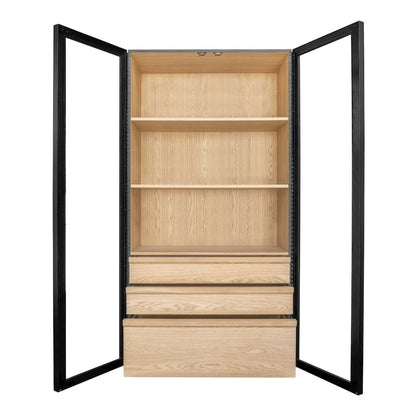 Charlotte Tall Cabinet Black