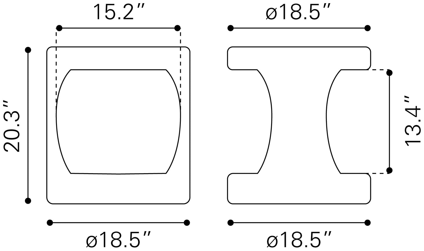 Nuuk Side Table