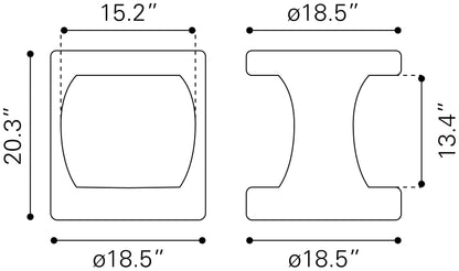 Nuuk Side Table