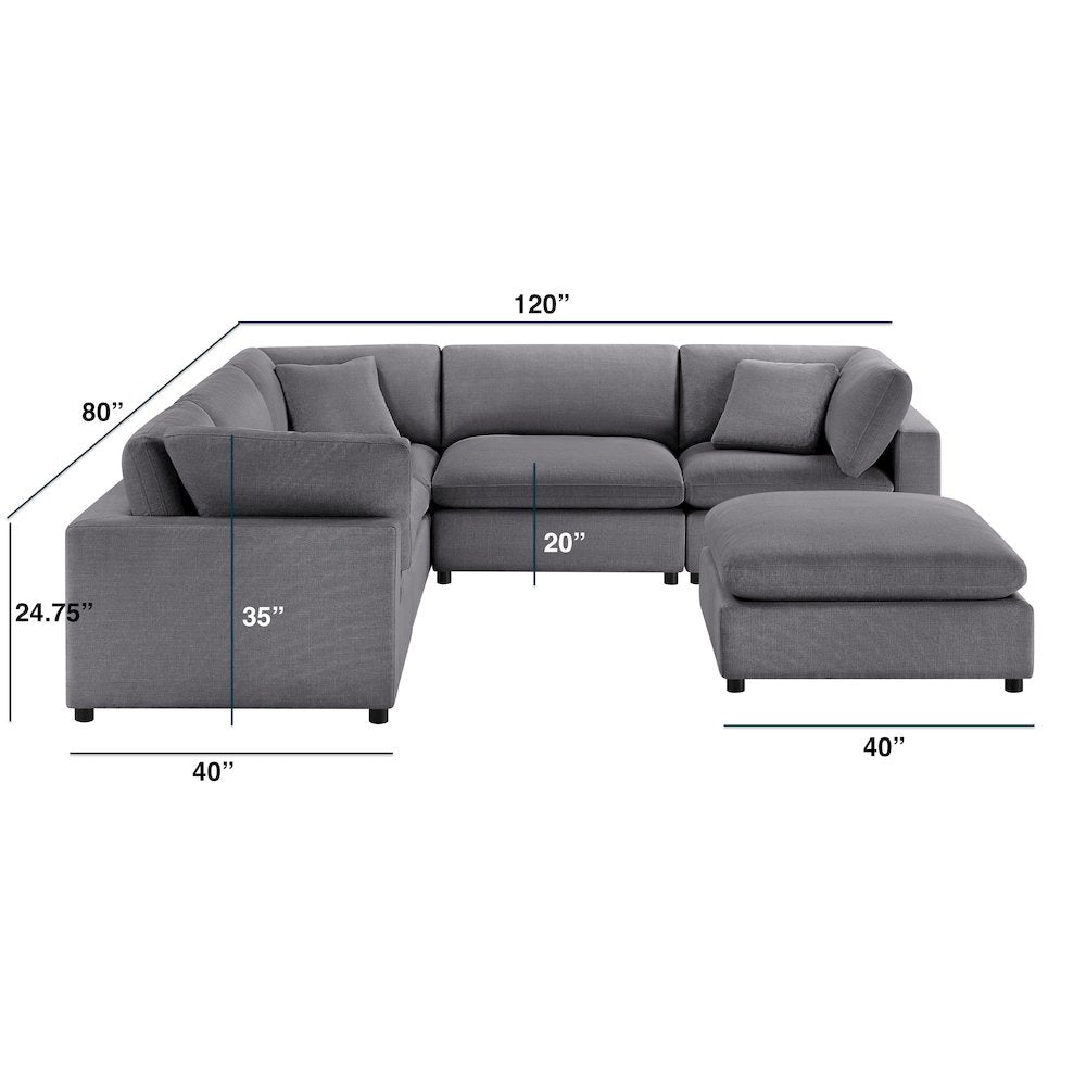 Casella Modular 6-Piece Sectional