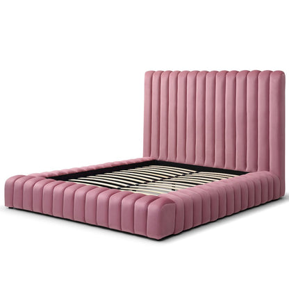 Avalon Velvet Platform Bed