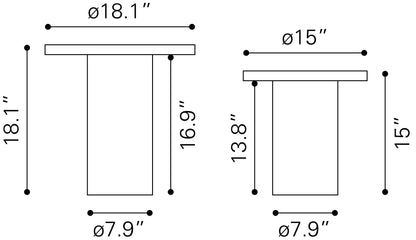 Fenith Accent Table Set